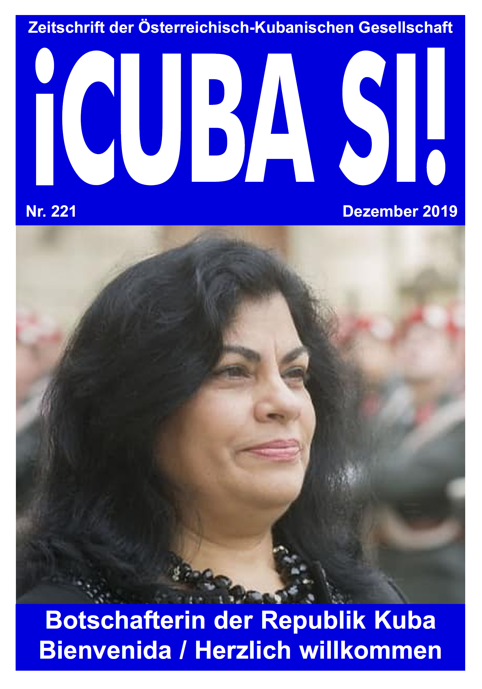 Das neue CUBA SI ist da! ÖsterreichischKubanische Gesellschaft